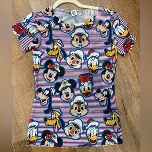 Wild rich kids Disney cruise mesh top size small never worn brand new condition